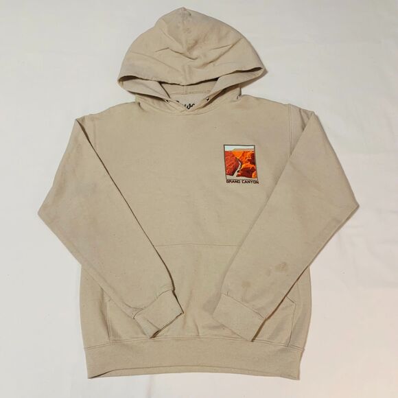 Grand Canyon Tan Hoodie Sweatshirt - Picture 2 of 7